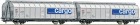 66736 Roco Double unit slide wall Box car in SBB Cargo livery